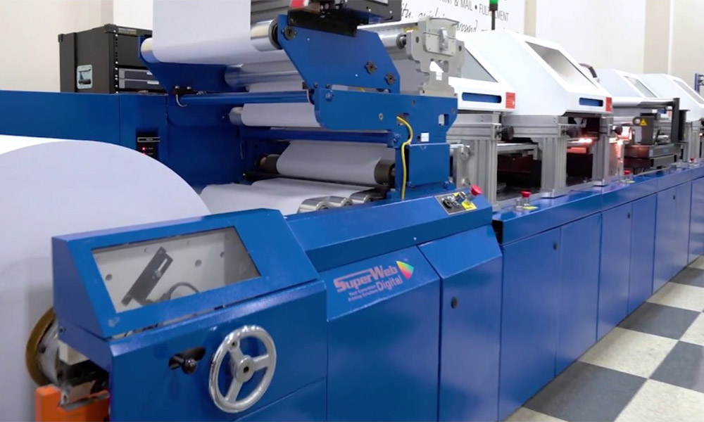 рулонные струйные ЦПМ для коммерческой печати - WEBjet 200D и WEBjet100D